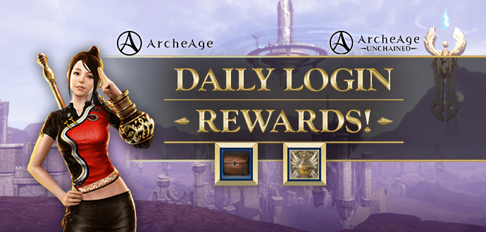 GAME NEWS ArcheAge archeage archeage unchained daily login