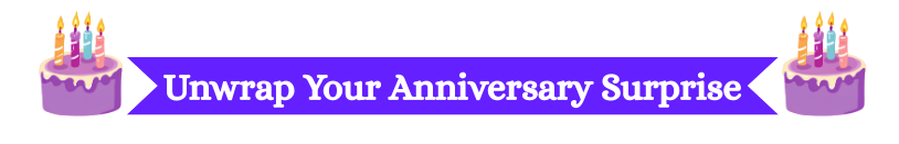 Anniversary banner