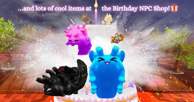 More birthday items