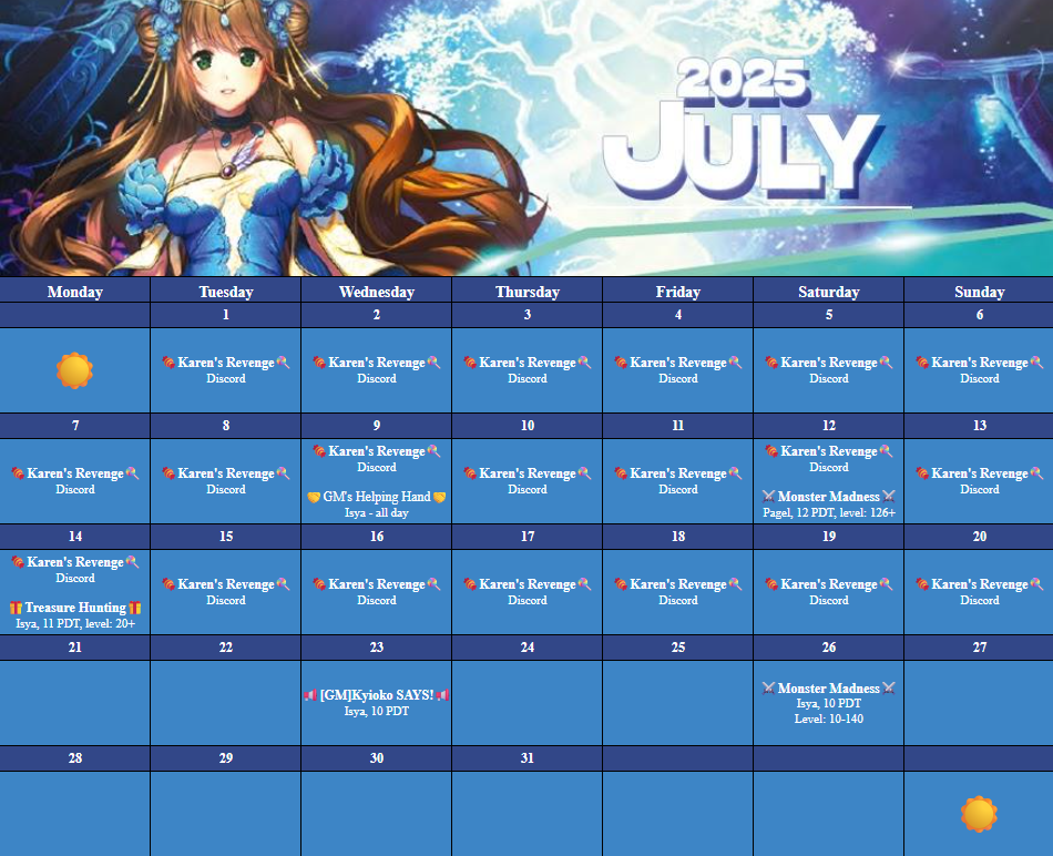 Game Master Events