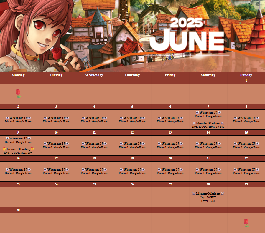 Game Master Events