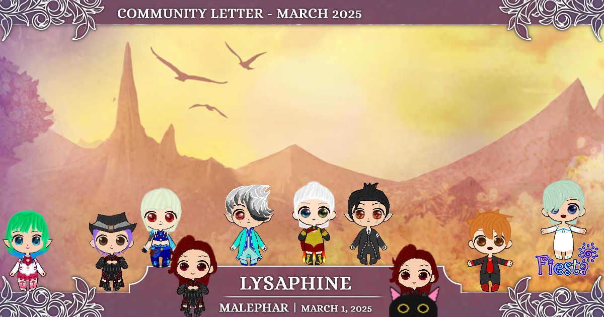 Lysaphine Community Letter March 2025