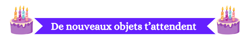 Nouveaux objets FR 2025