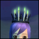 Dark Candle Crown (5% Crit)(30 Days)