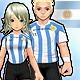National Soccer Uniform - Argentina (3% Dmg)(5% Crit)(30 Days)
