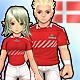 National Soccer Uniform - Denmark (3% Dmg)(5% Crit)(30 Days)