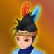 Indianer Stirnband (Permanent)