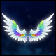 Fluffy Unicorn Wings (Permanent)