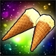 Lunette cornet de glace (+2% Crit)(30 jours)