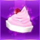 Huge Strawberry Ice Cream Hat (+9% Damage)(+9% Defense)(+3% Crit)(30 Days)