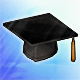 Graduation Hat (3% Dmg)(30 Days)