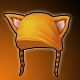 Pumpkin Kitty Hat (3% Crit)(30 Days)