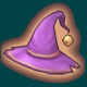 Sorcerer's Hat (10% Damage)(5% Defense)(5% Crit)(30 Days)