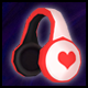 Heart Headphones (Permanent)