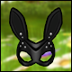 Máscara Oscura de Conejo (+6% Daño)(+6% Crit)(30 Dias)