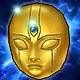 Golden Stoic Mask (3% Crit)(30 days)