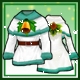 Sky Blue Santa Outfit Pack (Permanent)