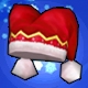 Rote Weihnachtselfenmütze (7 Tage)